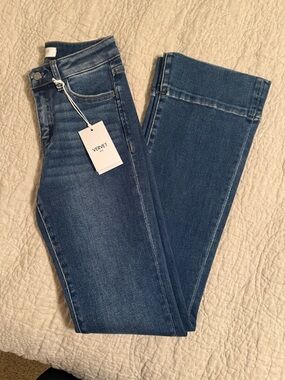 NWT Vervet by flying monkey trouser hem bootcut jeans 24
